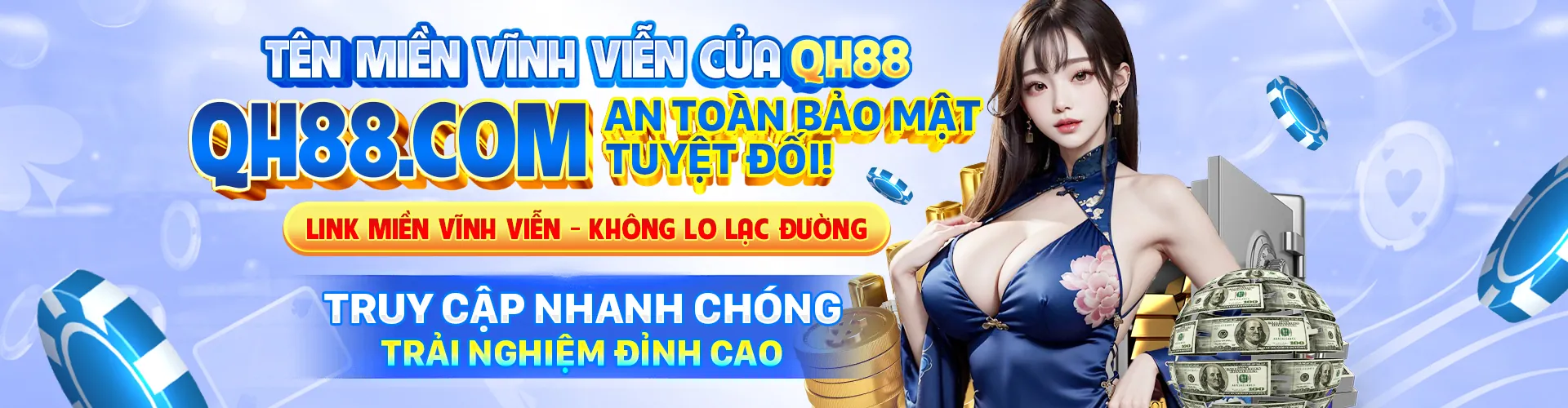 Giao diện ứng dụng qq88 trên điện thoại, hiển thị các trò chơi cá cược trực tuyến